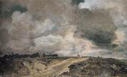 John Constable, Road to the The Spaniards,Hampstead 2(9)July 1822